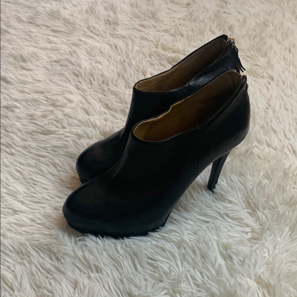 Black Heeled Ankle Booties